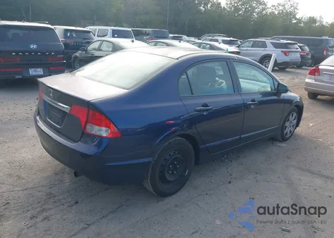 2010 Honda Civic Lx z USA, uszkodzony, nr VIN 2HGFA1F54AH580125